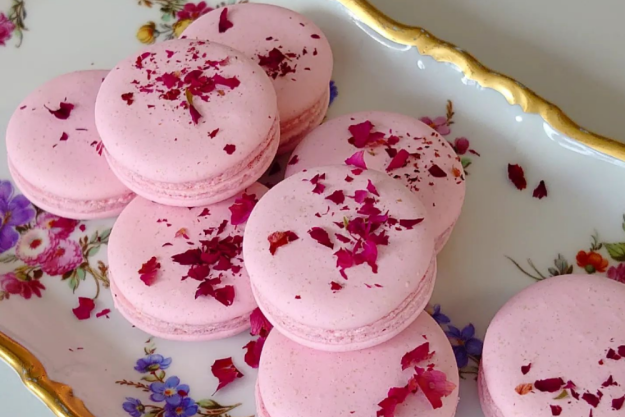 Macarons-Kurs Köln – Macarons mit Blüten