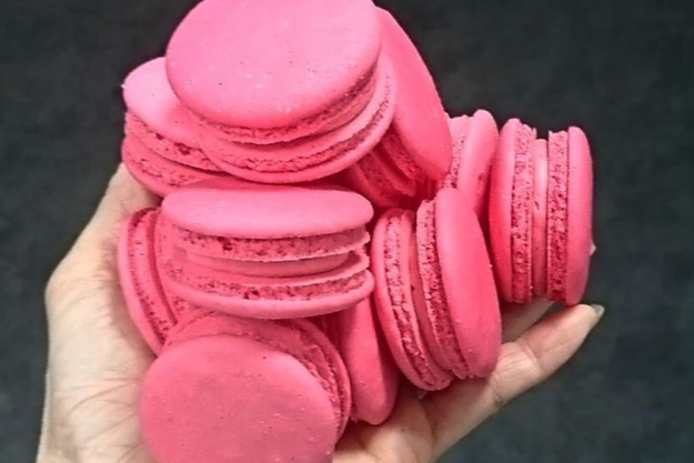 Macarons-Kurs Köln – pinke Macarons