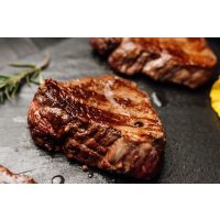 Gegrilltes Steak mit Rosmarin