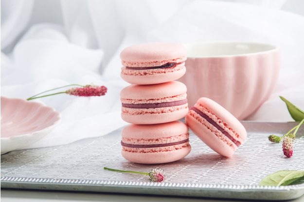 Backkurs Frankfurt – rosa Macarons