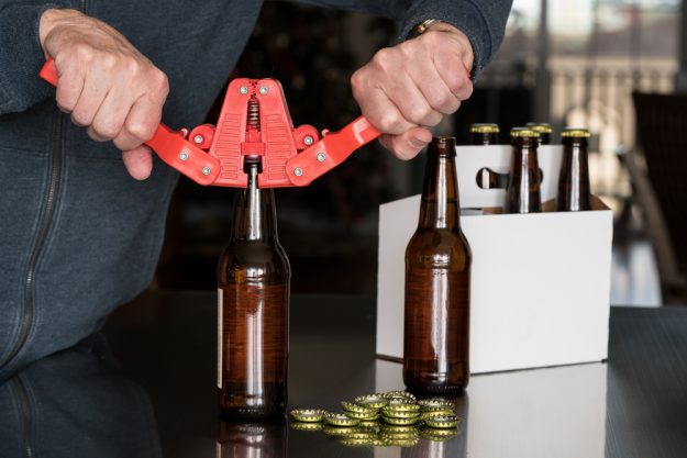 Braukurs Heidelberg – Bier verschließen