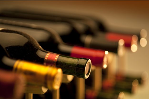 Firmenfeier mit Weinseminar in Ludwigsburg – verschiedene Weinflaschen