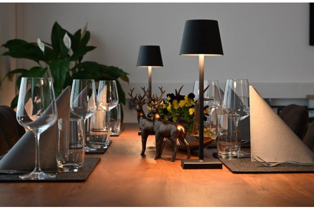 Wildkochkurs Wiesbaden festlich gedeckter Tisch