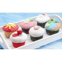 Cupcake-Kurs Frankfurt am Main - verzierte Cupcakes