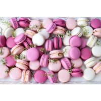 JGA mit Cupcake-Kurs - Macarons rosa