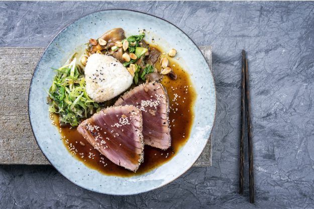 Japan-Kochkurs Hannover – Thunfisch-Gericht