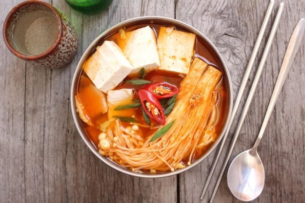 Koreanischer Kochkurs Hannover – Suppe mit Seidentofu