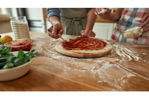 Online Kochkurs Pizza: gemeinsam Pizza zubereiten