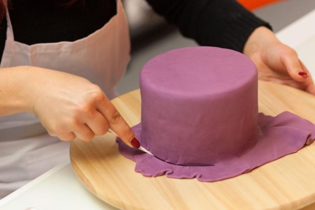 Tortenkurs Mannheim – Fondant schneiden