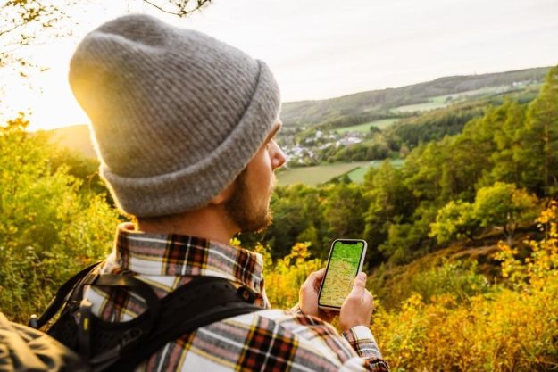 Wein-Wanderung Pfalz: mit dem Smartphone unterwegs