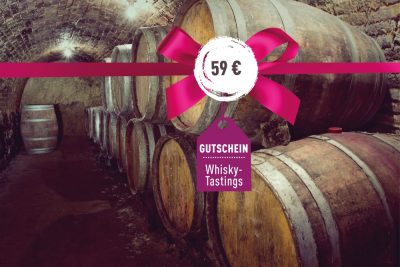 Gutschein für ein Whisky-Tasting Gutschein für ein Whisky-Tasting 59€