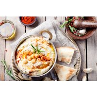 Indischer Kochkurs Dresden - Hummus mit Brot