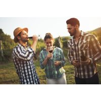 Wein-Wanderung Pfalz: kleine Weinprobe