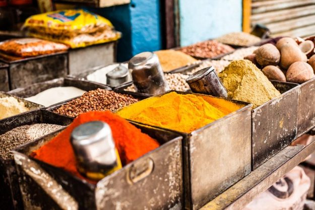 Afrikanischer Kochkurs Augsburg – Gewürze auf dem Markt