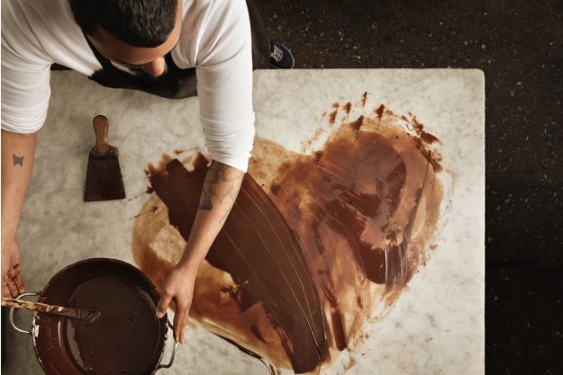 Pralinenkurs Augsburg – flüssige Schokolade