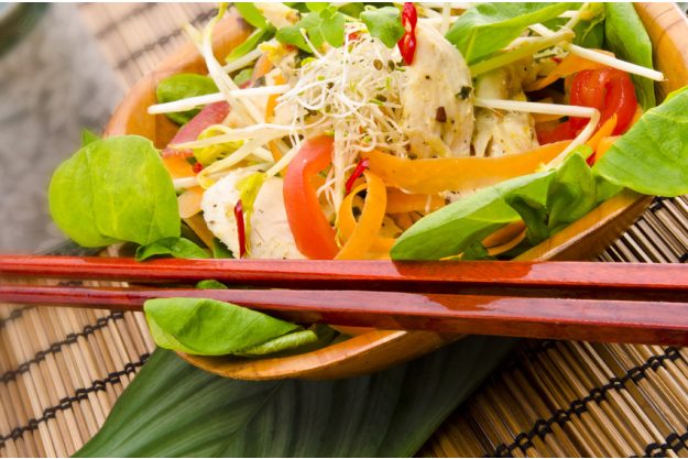 Thai-Kochkurs Stuttgart - Sprossensalat