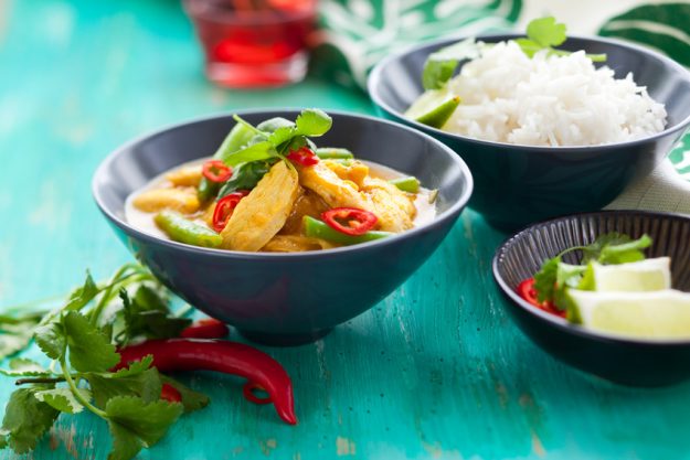 Thai-Kochkurs Stuttgart - Hähnchen Curry