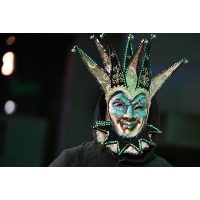 Krimi & Dinner in München - Venezianische Maske