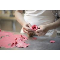 Tortenkurs Augsburg – Rose aus Fondant