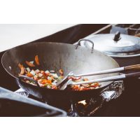 Wok-Kochkurs Augsburg – Wok auf dem Herd