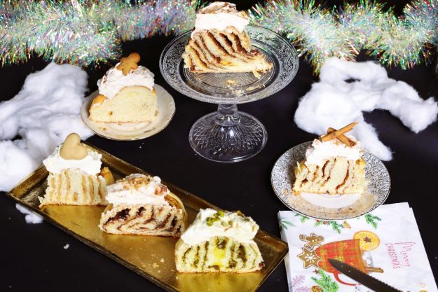 Weihnachtliche Hefeschnecken-Werkstatt