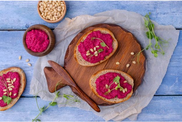 Kochkurs Berlin – Hummus mit rote Bete