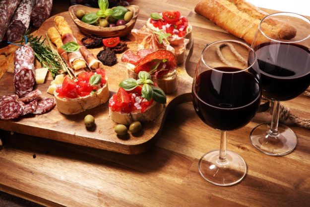 Virtuelle Reise best of Italy italienisches Antipasti