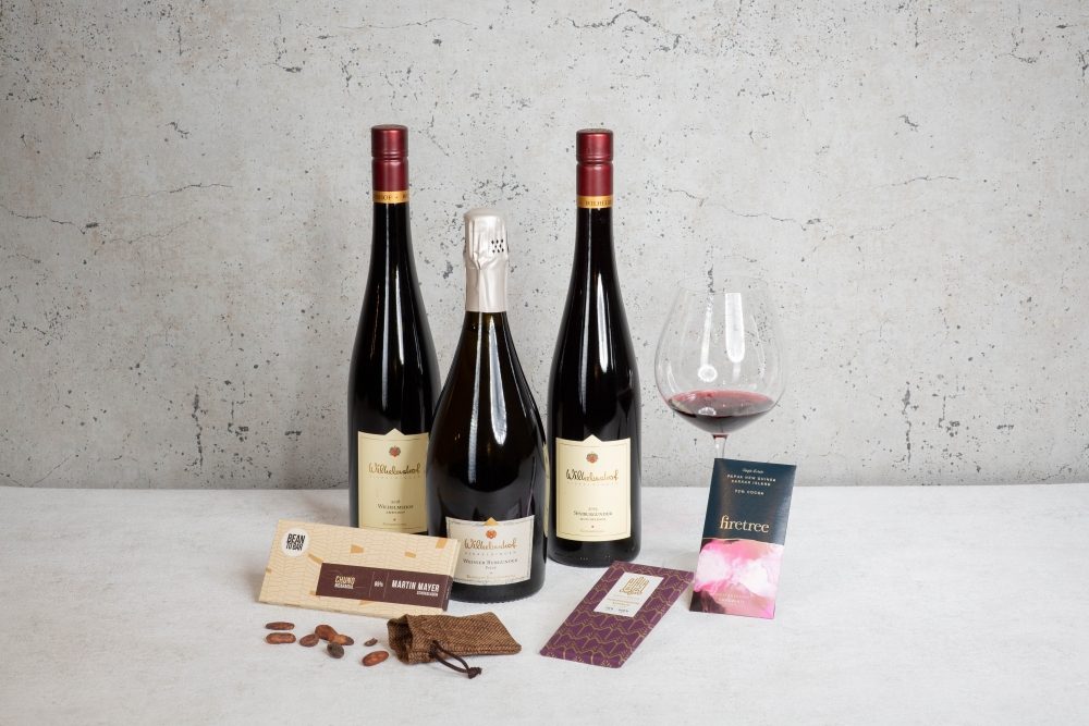 Geheimnis vom Glück: Schokolade und Wein