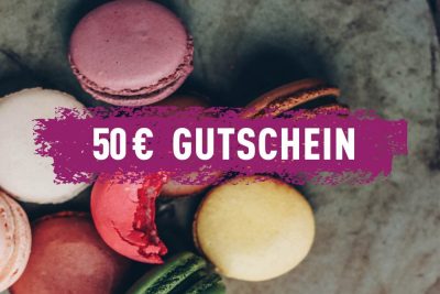 Erlebnis-Geschenk-Gutschein 50 € Geschenkgutschein