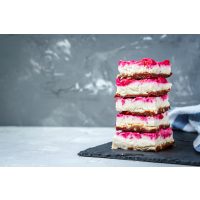 Veganer Backkurs Münster – Himbeer-Käsekuchen Brownies