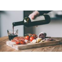 Weinprobe Münster – Rotwein und Tapasteller