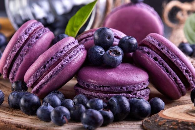 Patisserie-Kurs Berlin – Heidelbeer-Macarons
