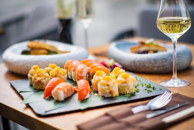 Weinprobe mit Sushi in München – leckeres Sushi