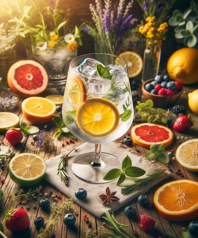 Sommer-Gin-Tasting Sommer-Gin-Tasting