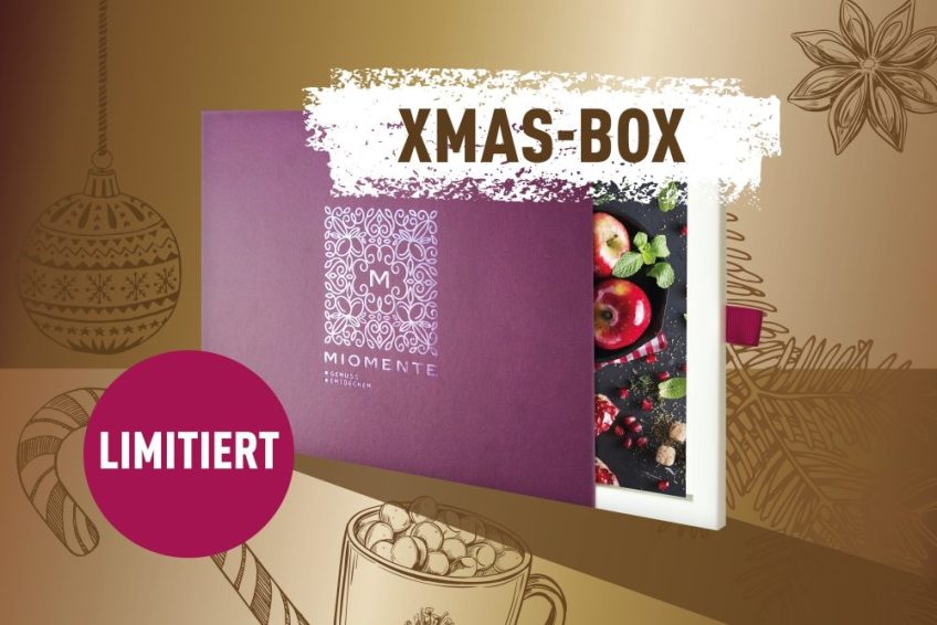Weihnachtsgeschenk Miomente XMAS-Box