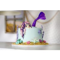 Motivtortenkurs-Karlsruhe-Motivtorte-Meerjungfrau