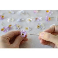 Tortenkurs Karlsruhe – Zuckerblüten bemalen