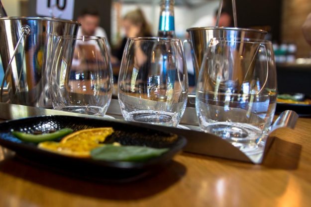 Gin-Tasting Frankfurt-Hofheim Gin tonics