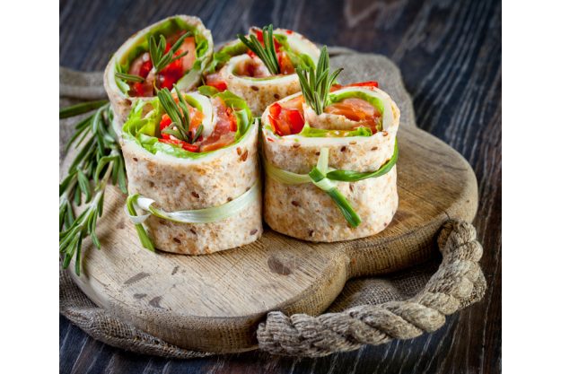 kulinarische Stadtführung Düsseldorf – Gemüse-Wraps