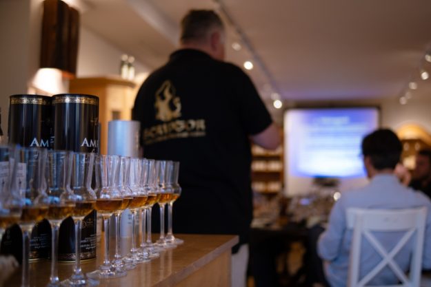 Whisky-Tasting Karlsruhe – während der Verkostung