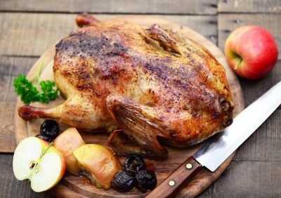 Weihnachtsfeier in Speyer  Gans im Glück