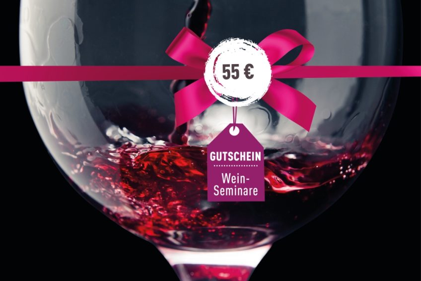 Weinseminar-Gutschein Weinseminar-Gutschein 55€