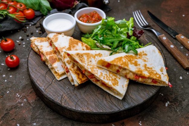 Online-Kochkurs Quesadillas