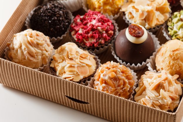 Weinseminar Stuttgart - Pralinen Auswahl