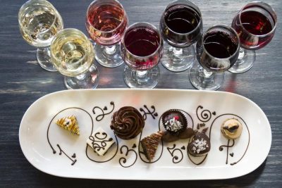 Weinprobe München Wein trifft Schokolade