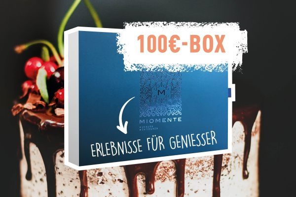 Erlebnis-Geschenk-Gutschein 100 € Geschenkbox 100€