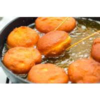 Backkurs Augsburg – Krapfen goldbraun schwimmend