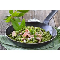 Teambuilding Kochkurs Stuttgart - Erbsen mit Speck