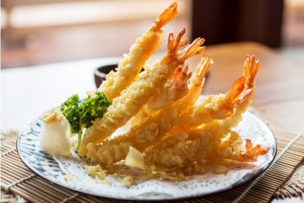 Japanischer Kochkurs Stuttgart – Garnelen in Tempurateig