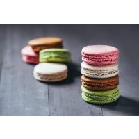 Französischer Backkurs Hamburg – farbige Macarons